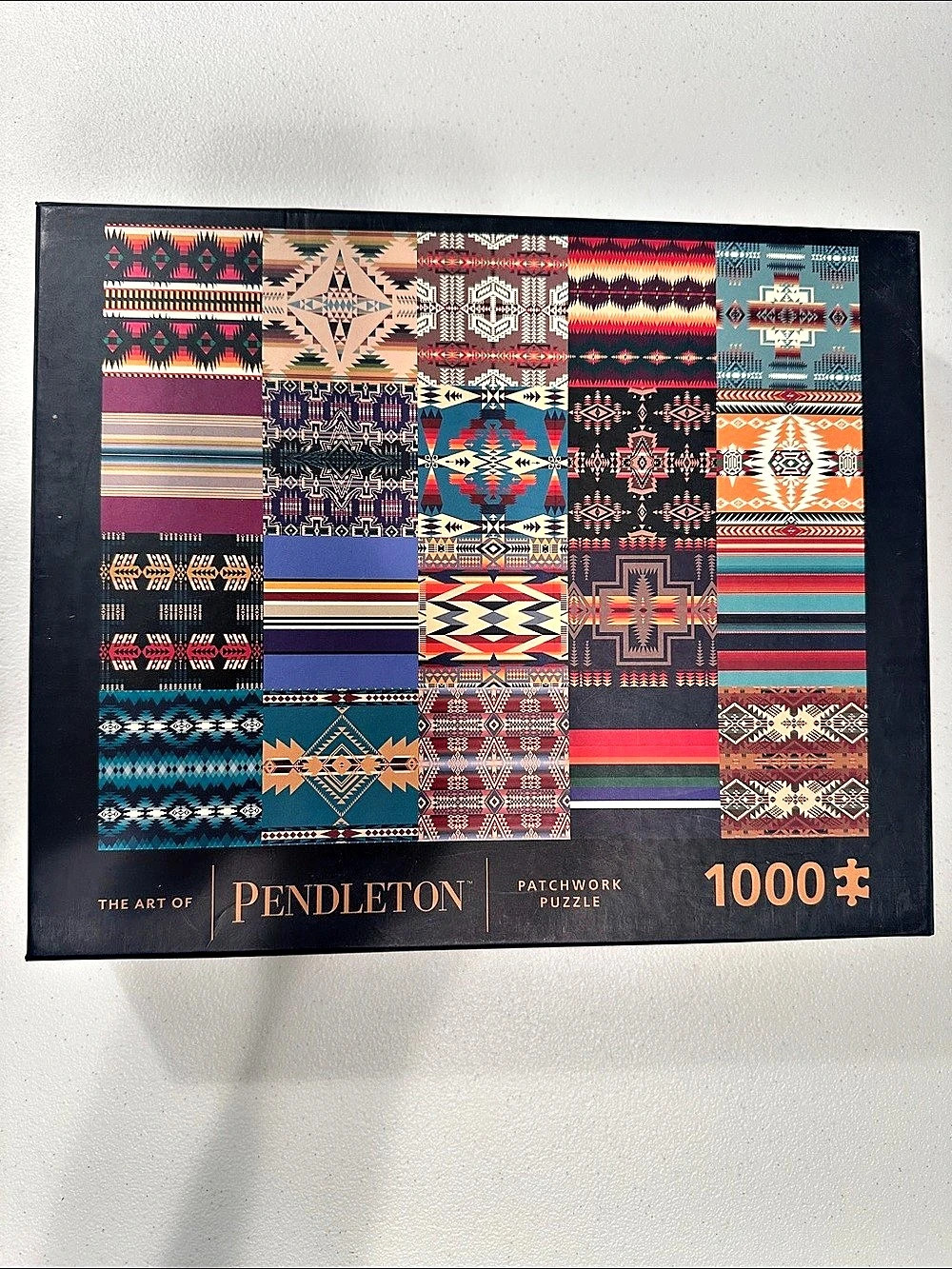 Pendleton Patchwork Puzzle 1000 Piece Multicolor Puzzle